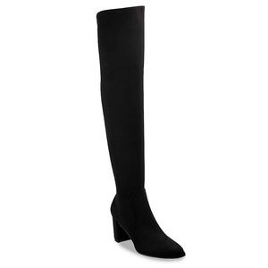 Marc Fisher Over The Knee Black Boots